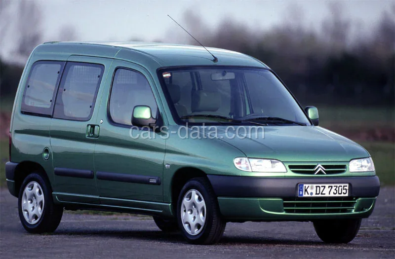 Citroen Berlingo 1.4i Cinqspace 1997 front view