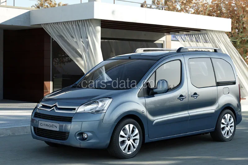 Citroen Berlingo 1.6i 110 Multispace 2008 front view