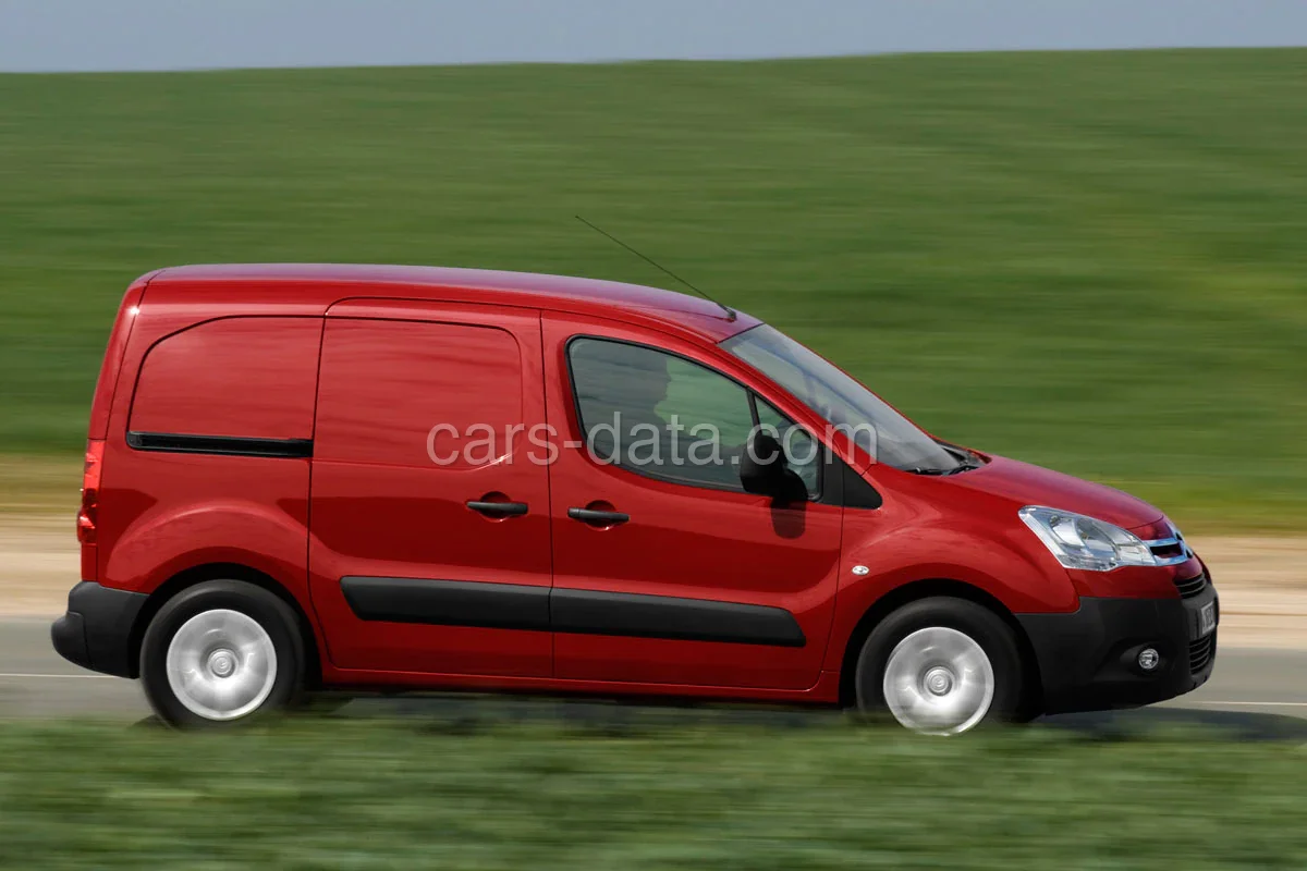 Citroen Berlingo 1.6 e-HDi 90 Comfort 2012 front view