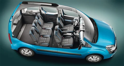 Citroen Berlingo Multispace VTi 95 Attraction 2012 view 8