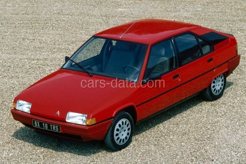 Citroen BX 19 Sport 1985 front view