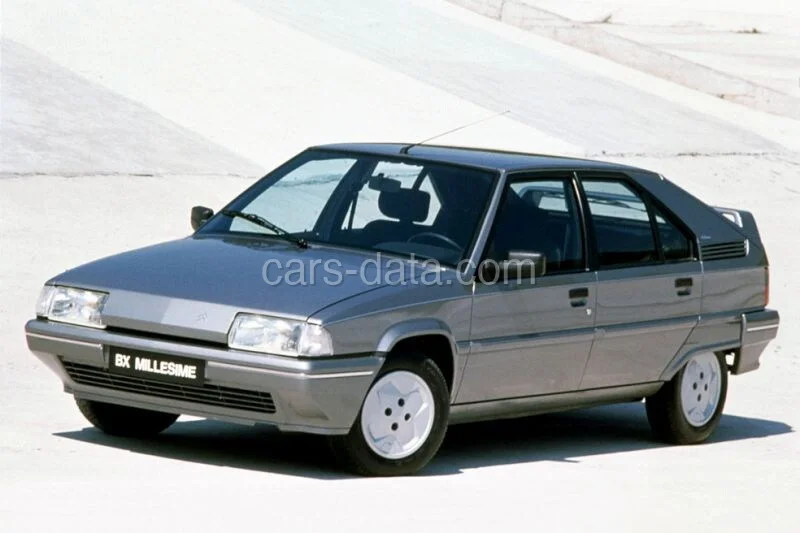 Citroen BX 16 TGI 1989 front view