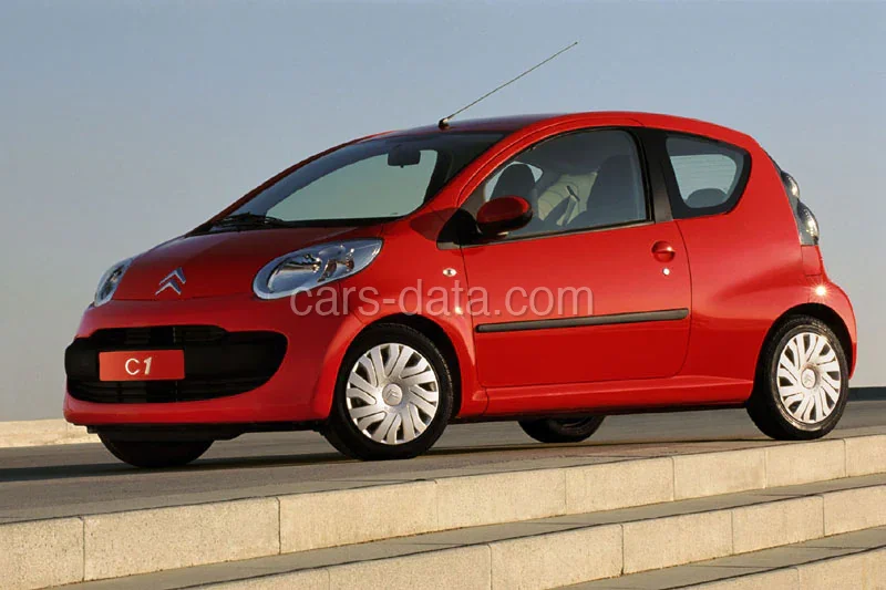 Citroen C1 1.0i Séduction 2005 front view