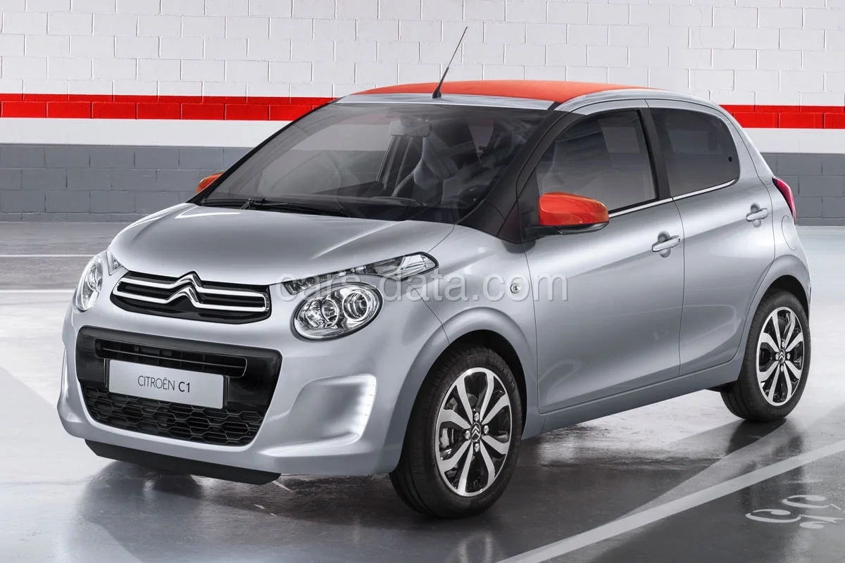 Citroen C1 VTi 68 Selection 2016 front view