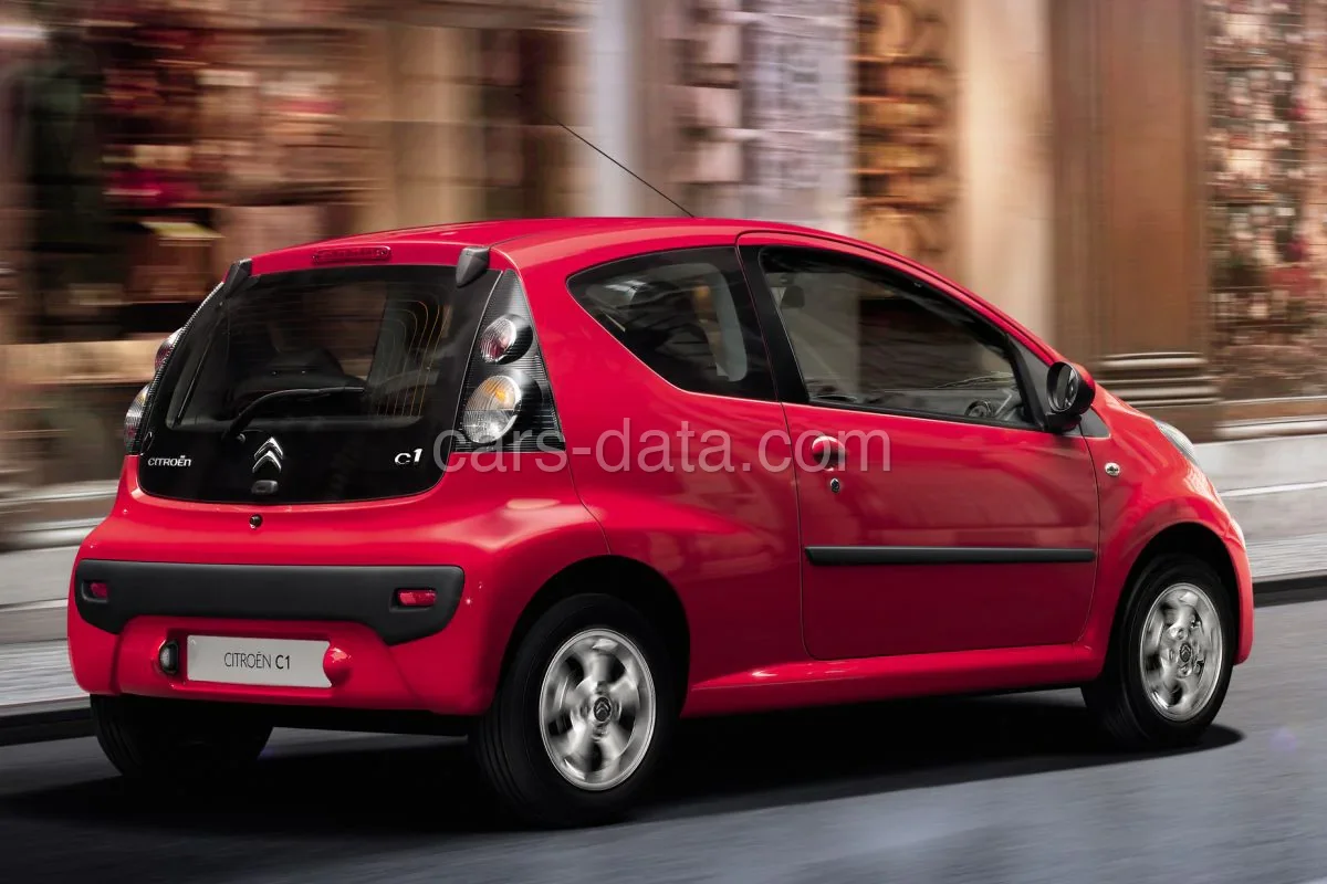 Citroen C1 1.0i Attraction 2012 front view