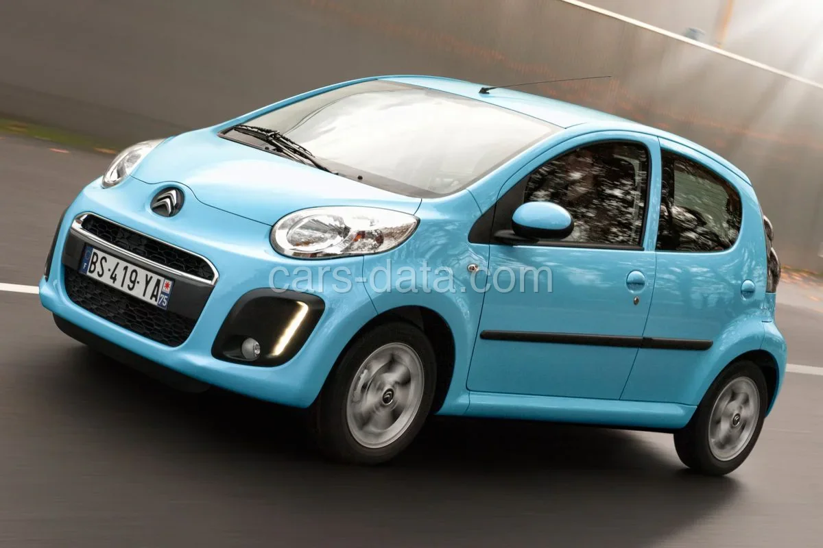 Citroen C1 1.0i Collection 2013 front view