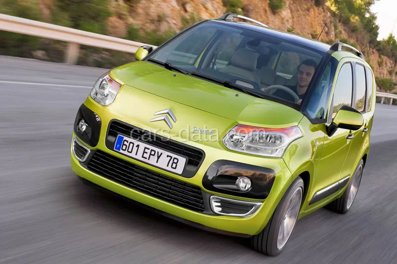 Citroen C3 Picasso 1.4 VTi Attraction 2011 front view