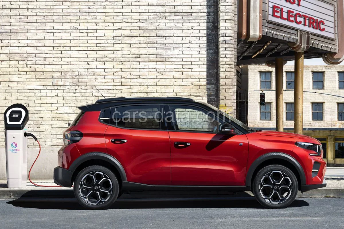 Citroen C3 ë-C3 Comfort Range Business 2025 front view