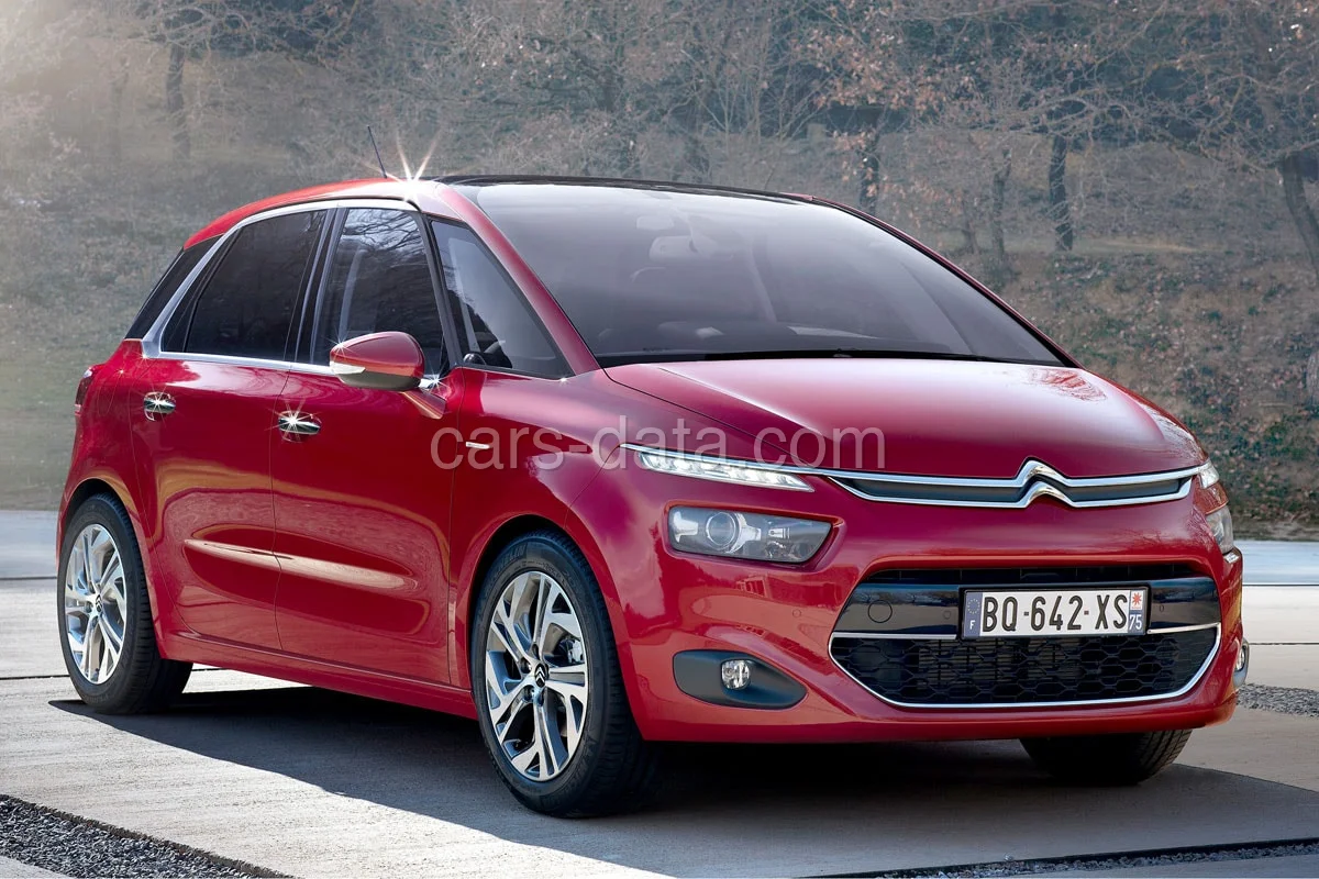Citroen C4 Picasso PureTech 130 Selection 2015 front view