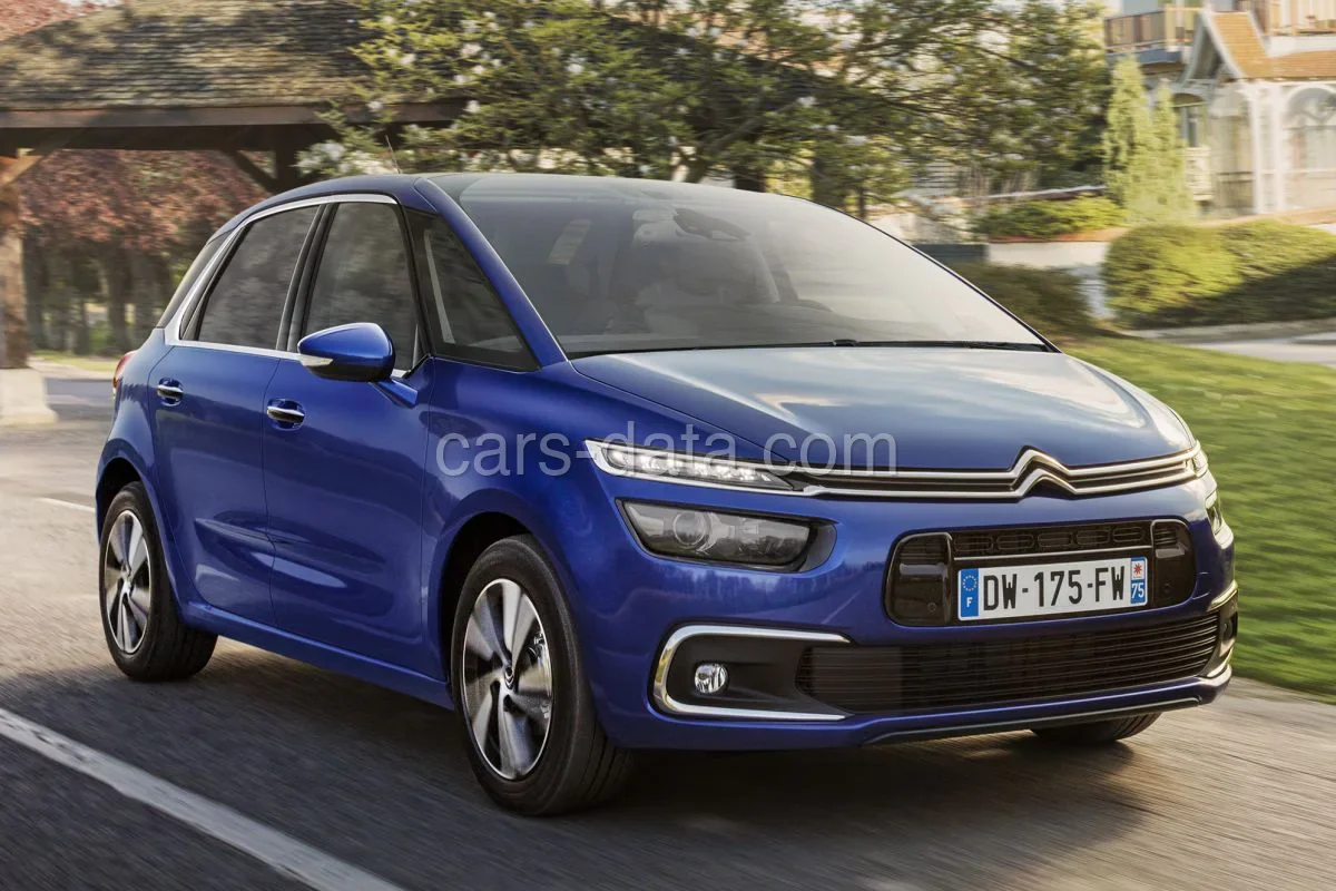 Citroen C4 Picasso PureTech 110 Start 2016 front view