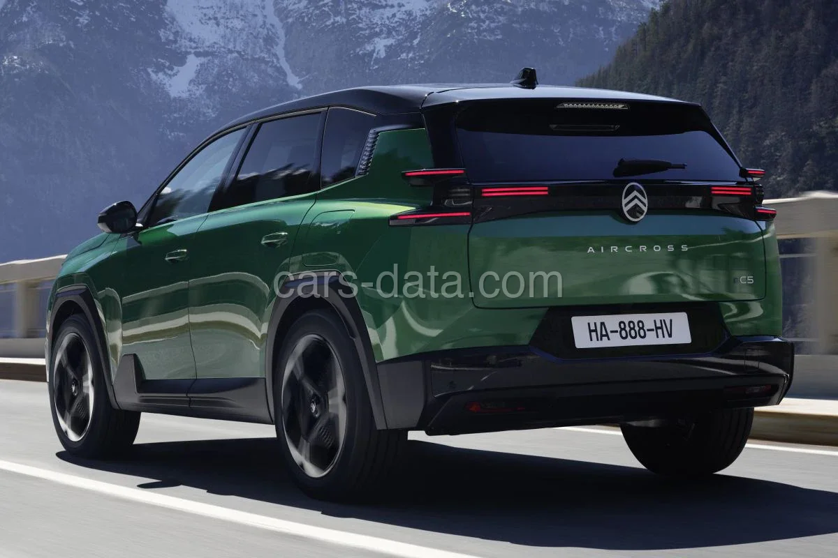 Citroen C5 Aircross ë-C5 Aircross Long Range Plus 2026 suv widok z przodu