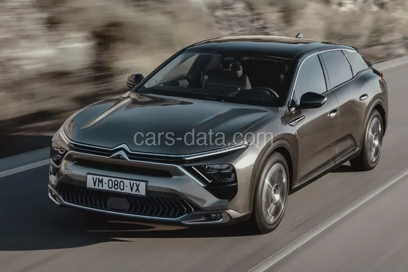 Citroen C5 X Plug-in Hybrid 180 Max 2024 front view