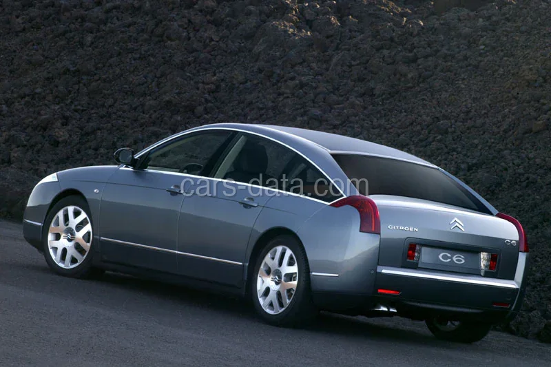 Citroen C6 2.2 HDiF 2006 front view
