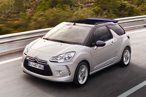 Citroen DS3 Cabrio e-HDi 90 So Chic 2013 view 8