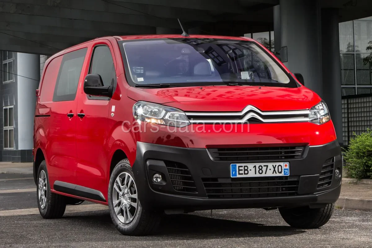 Citroen Jumpy XS 1.5 BlueHDi 100 Control 2019 front view