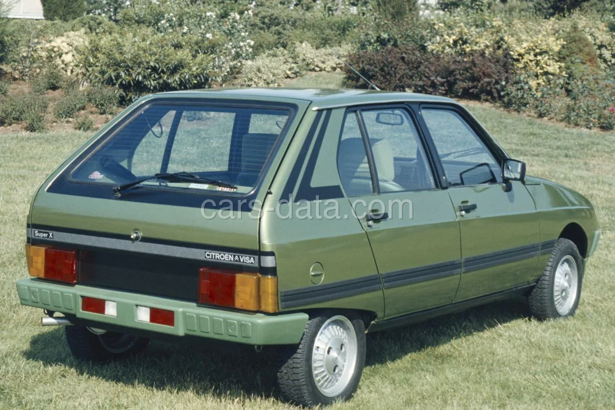 Citroen Visa Club 1979 front view