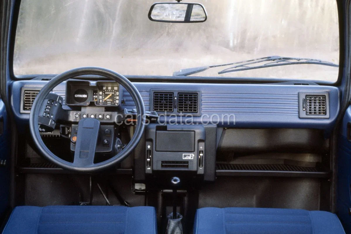 Citroen Visa Decouvrable 11 RE 1984 front view