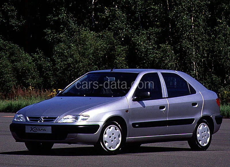 Citroen Xsara 1.6i 1997 front view