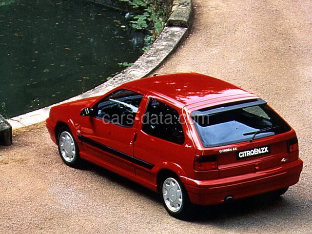 Citroen ZX 16V 1992 front view
