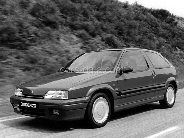 Citroen ZX 1992 — 5 photos · cars-data.com | Cars-Data.com