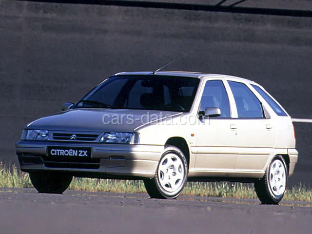 Citroen ZX Reflex 1.9 D 1994 front view
