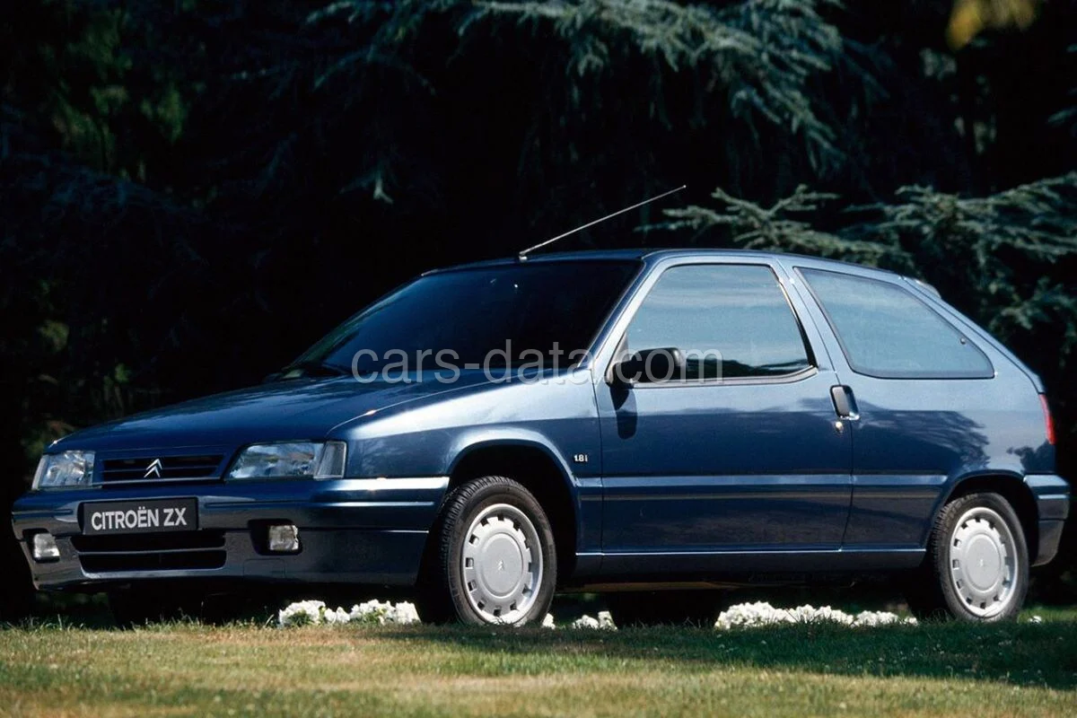 Citroen ZX 16V 1996 front view