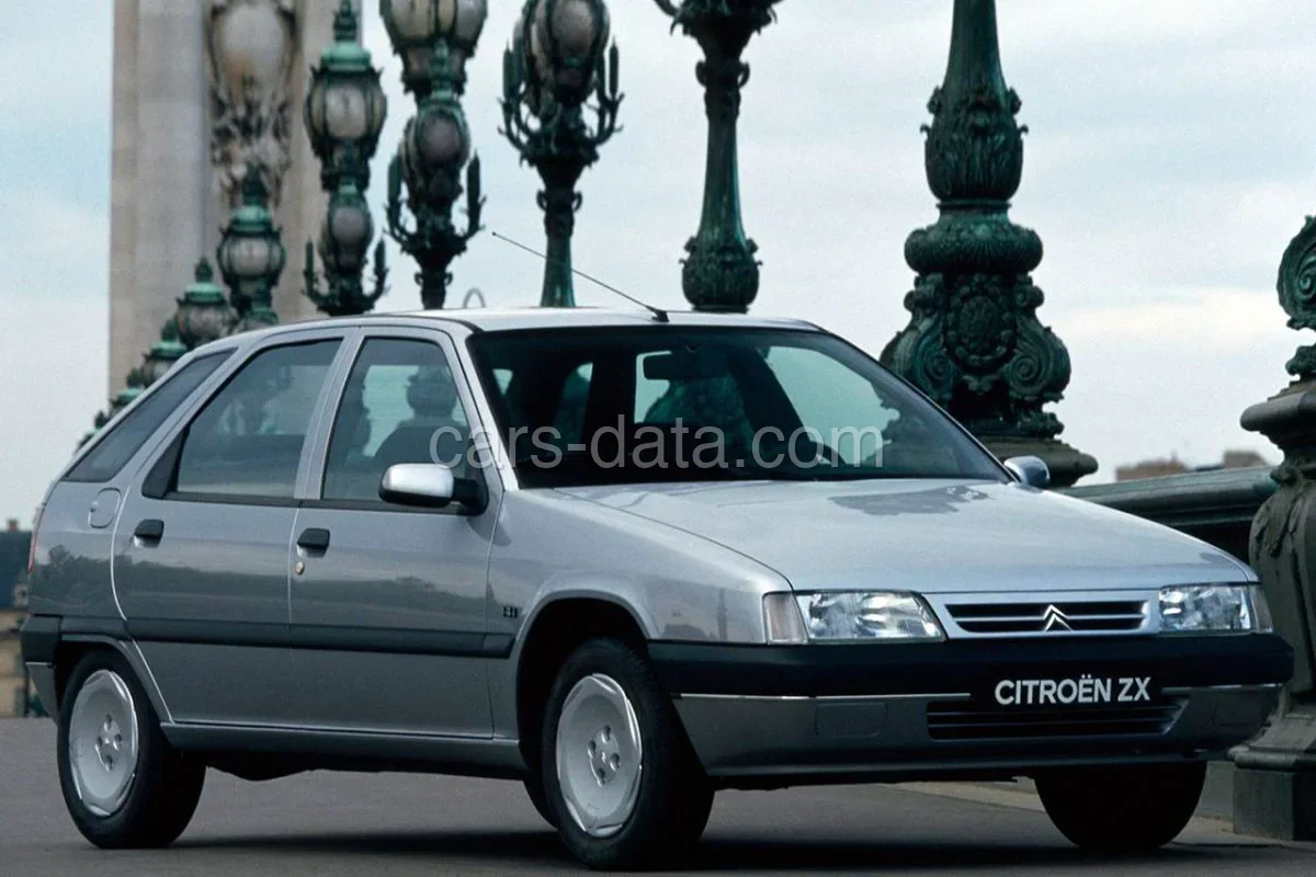 Citroen ZX 1.9 D X 1996 front view