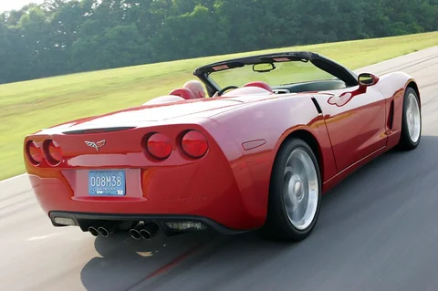 Corvette C6 Convertible 2005 view 8
