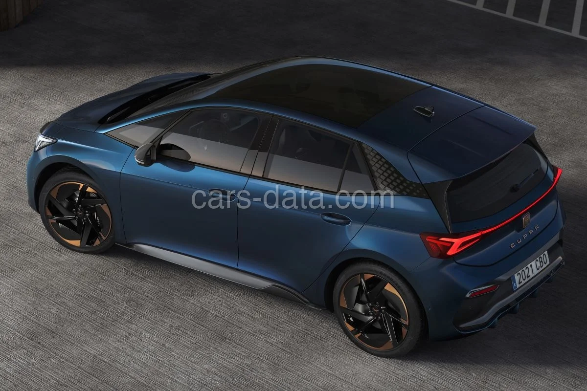 Cupra Born 59kWh 170kW Performance 2024 front view