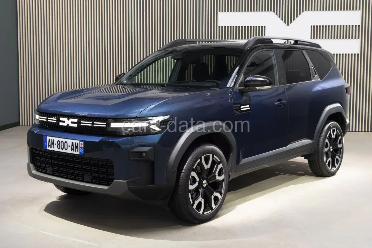 Dacia Bigster hybrid 155 Expression 2025 front view