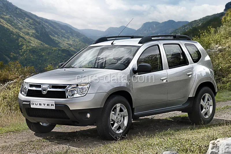 Dacia Duster dCi 110 4x2 Ambiance 2010 front view