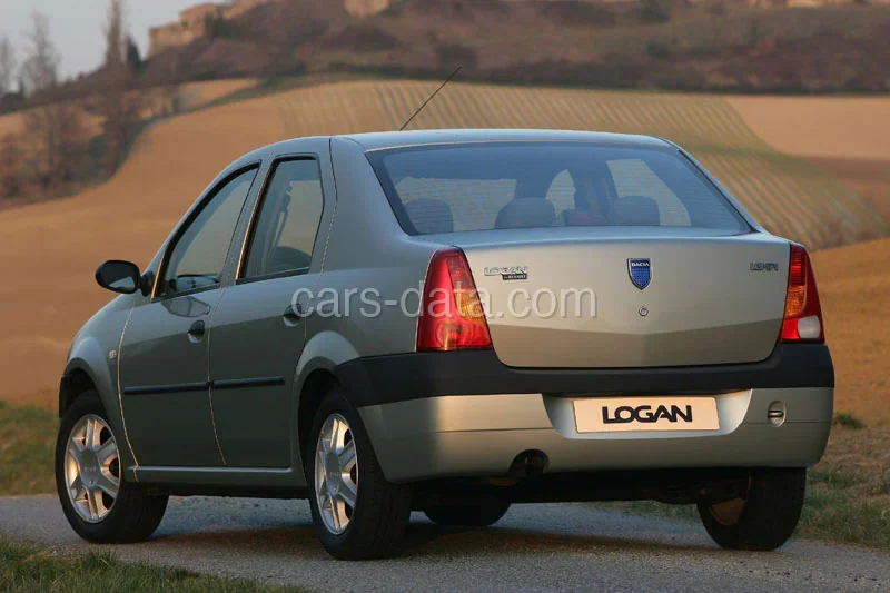 Dacia Logan 1.5 dCi Lauréate 2006 front view