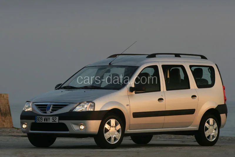 Dacia Logan MCV 1.6 Ambiance 2007 front view