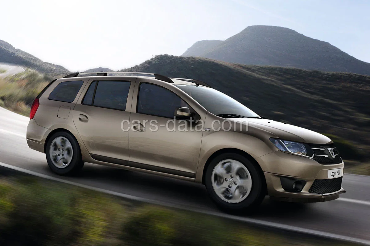 Dacia Logan MCV TCe 90 Robust 2016 front view