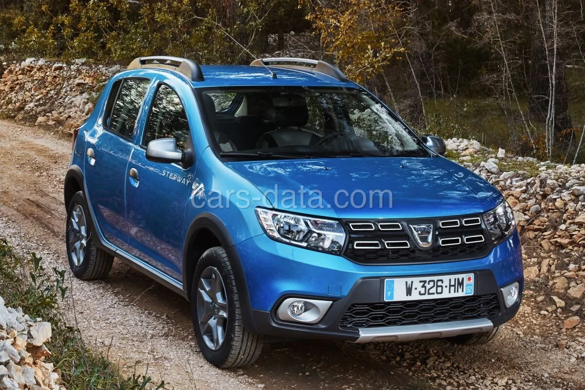 Dacia Sandero Stepway TCe 90 Ambiance 2016 front view