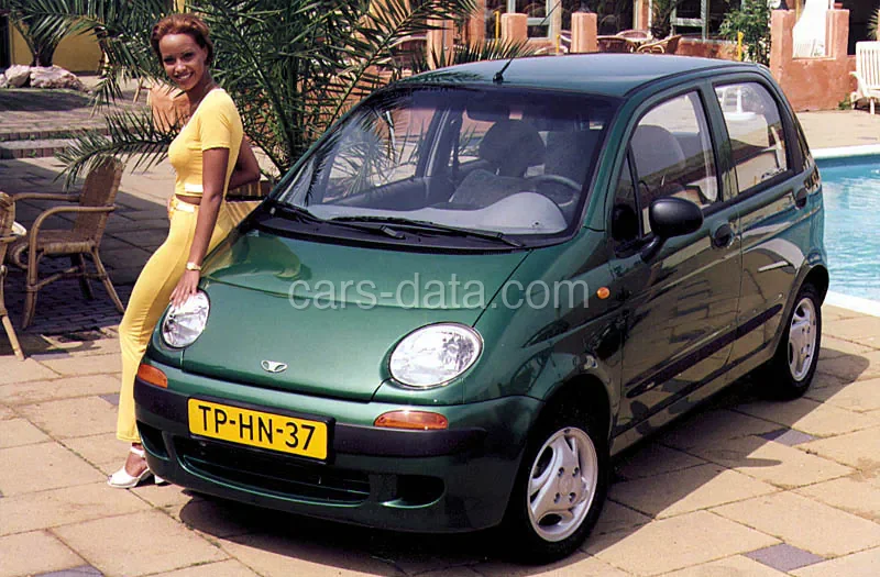 Daewoo Matiz 1998 — Eksteriør 1