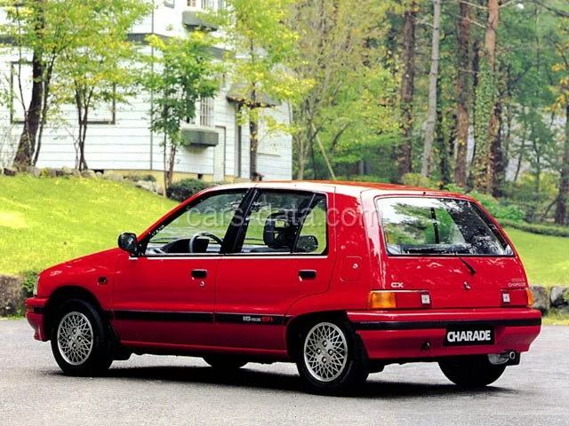 Daihatsu Charade CS Special 1987 front view