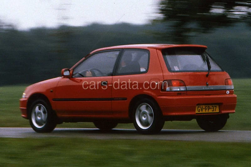 Daihatsu Charade 1.3i TS E 1993 front view