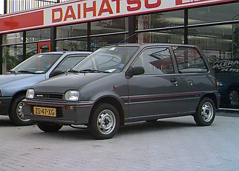 Daihatsu Cuore 850 CX 1990 view 3