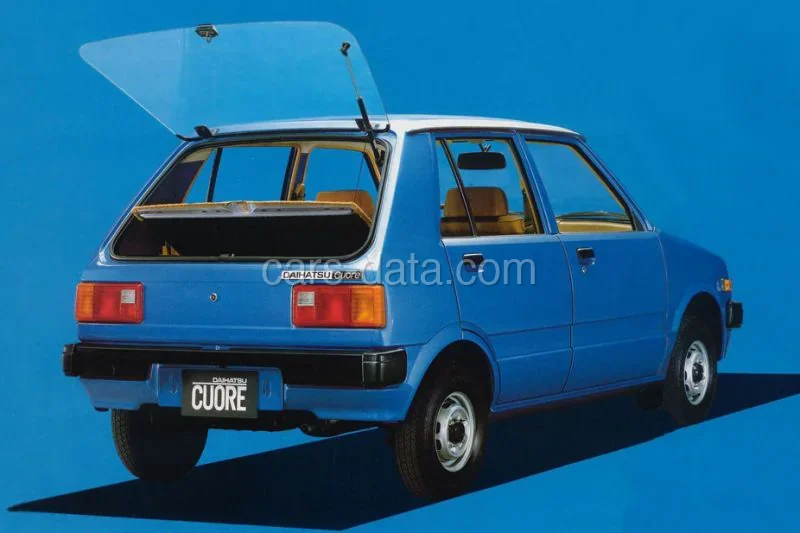 Daihatsu Cuore De Luxe 1980 front view