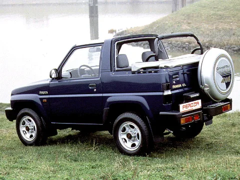 Daihatsu Feroza Soft-Top 1995 view 2