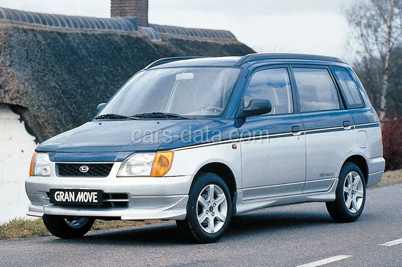 Daihatsu Gran Move 1.5i 1997 front view