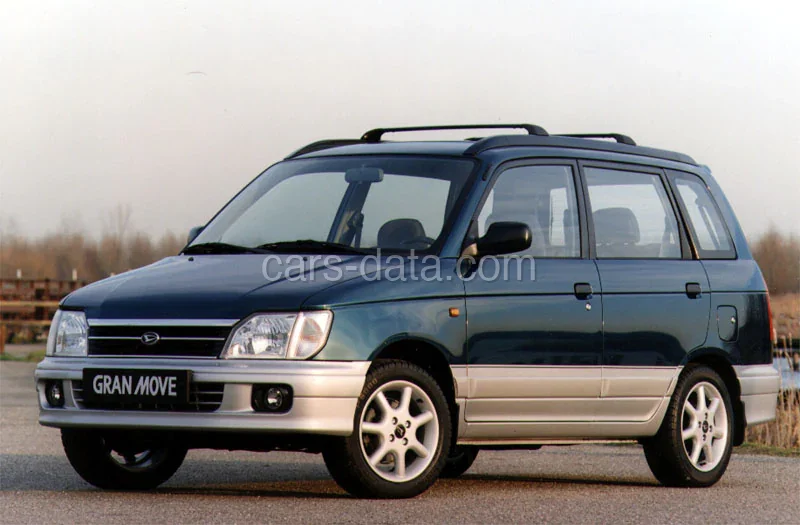 Daihatsu Gran Move 1.6i CS 2000 front view