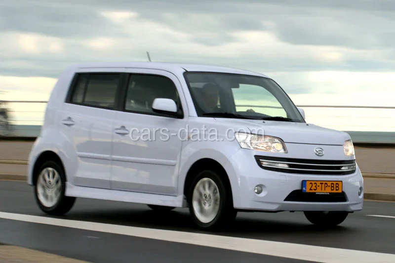 Daihatsu Materia 1.3 Rythm 2007 front view