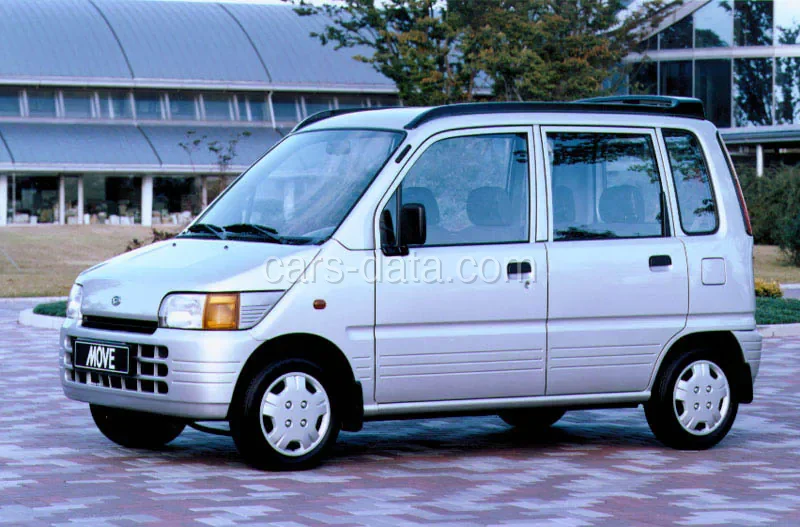 Daihatsu Move X 1997 front view