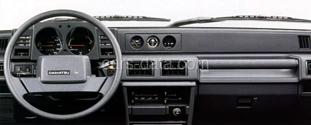 Daihatsu Rocky Wagon EX 1988 front view