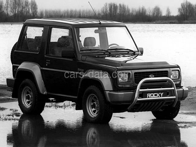 Daihatsu Rocky Hardtop SE Diesel 1994 front view
