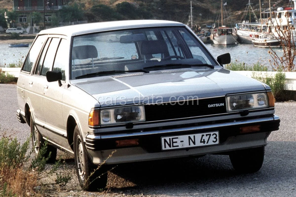 Datsun Bluebird Combi 1800 GL 1980 front view