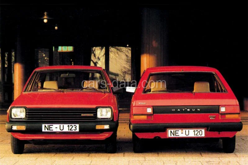 Datsun Cherry 1200 Luxe 1980 front view