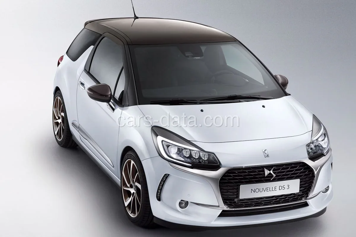 DS 3 THP 165 Sport Chic 2016 front view